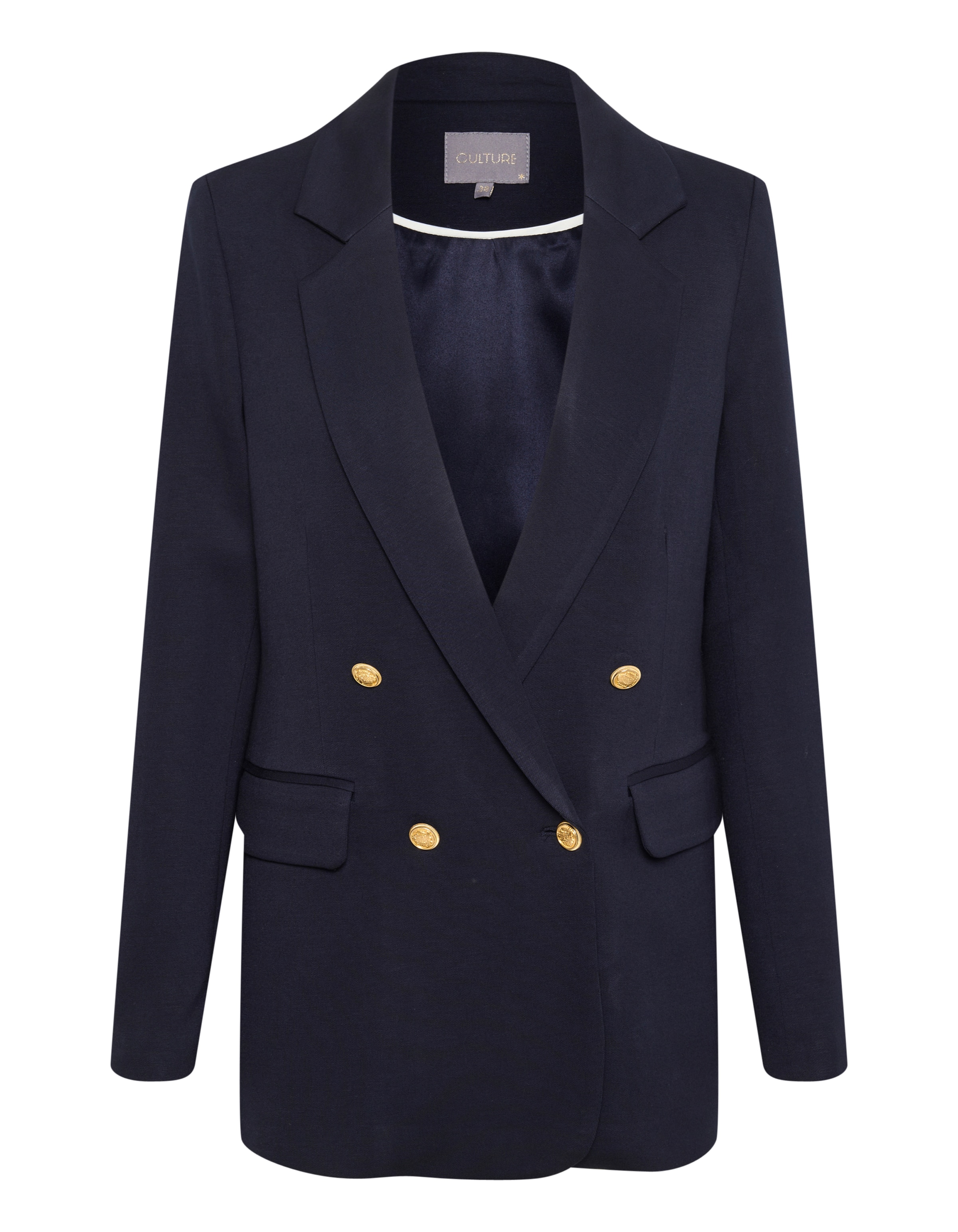 CULTURE Blazer ' eva ' i blå: forside