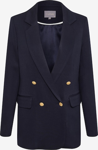 Blazer ' eva ' CULTURE en bleu : devant