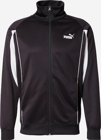 PUMAJakna za vježbanje - crna boja: prednji dio