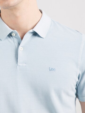Lee Футболка 'GARMENT DYE POLO' в Синий