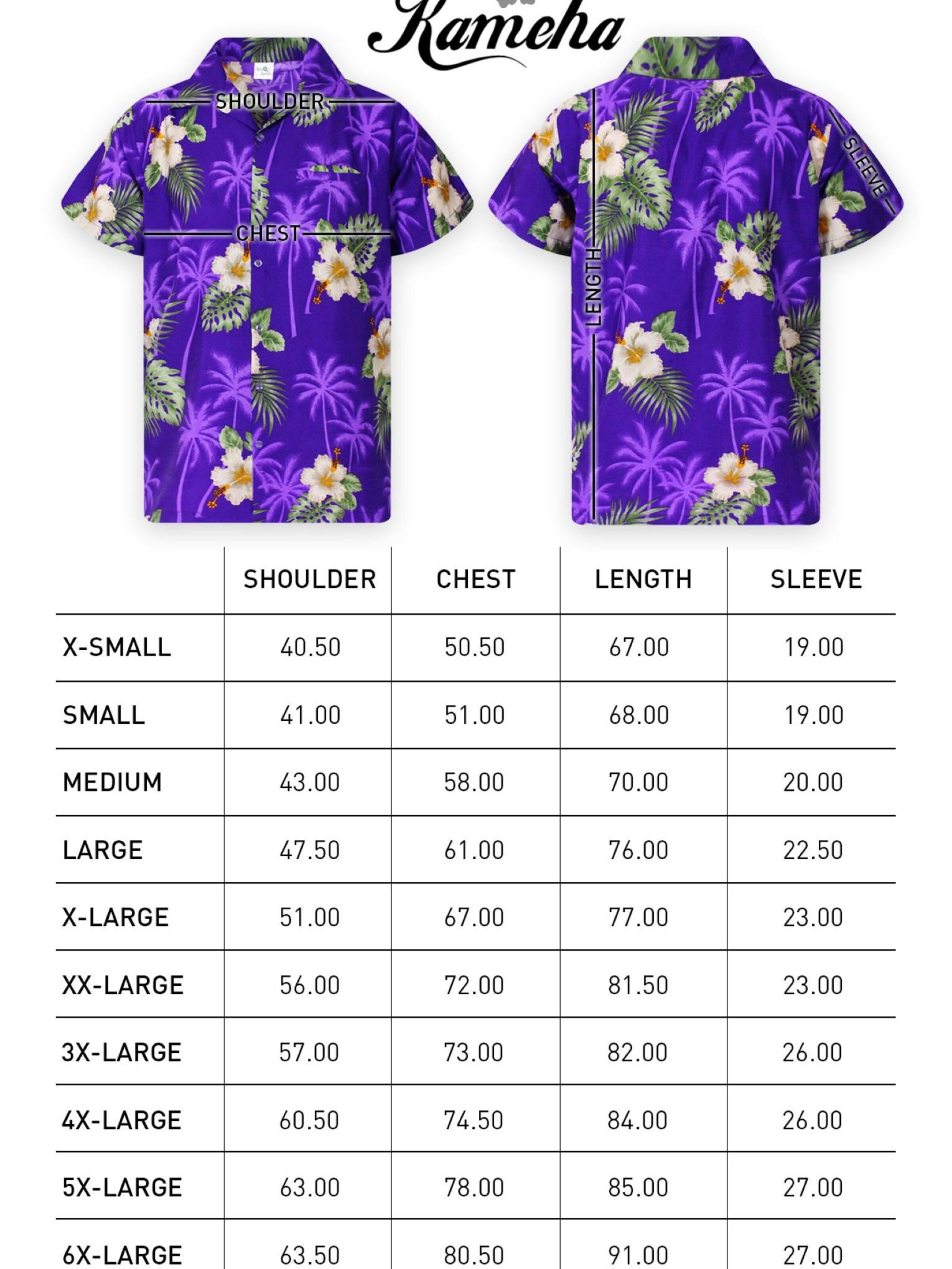 King Kameha Shirt 'Small Flower'‌ in Lila