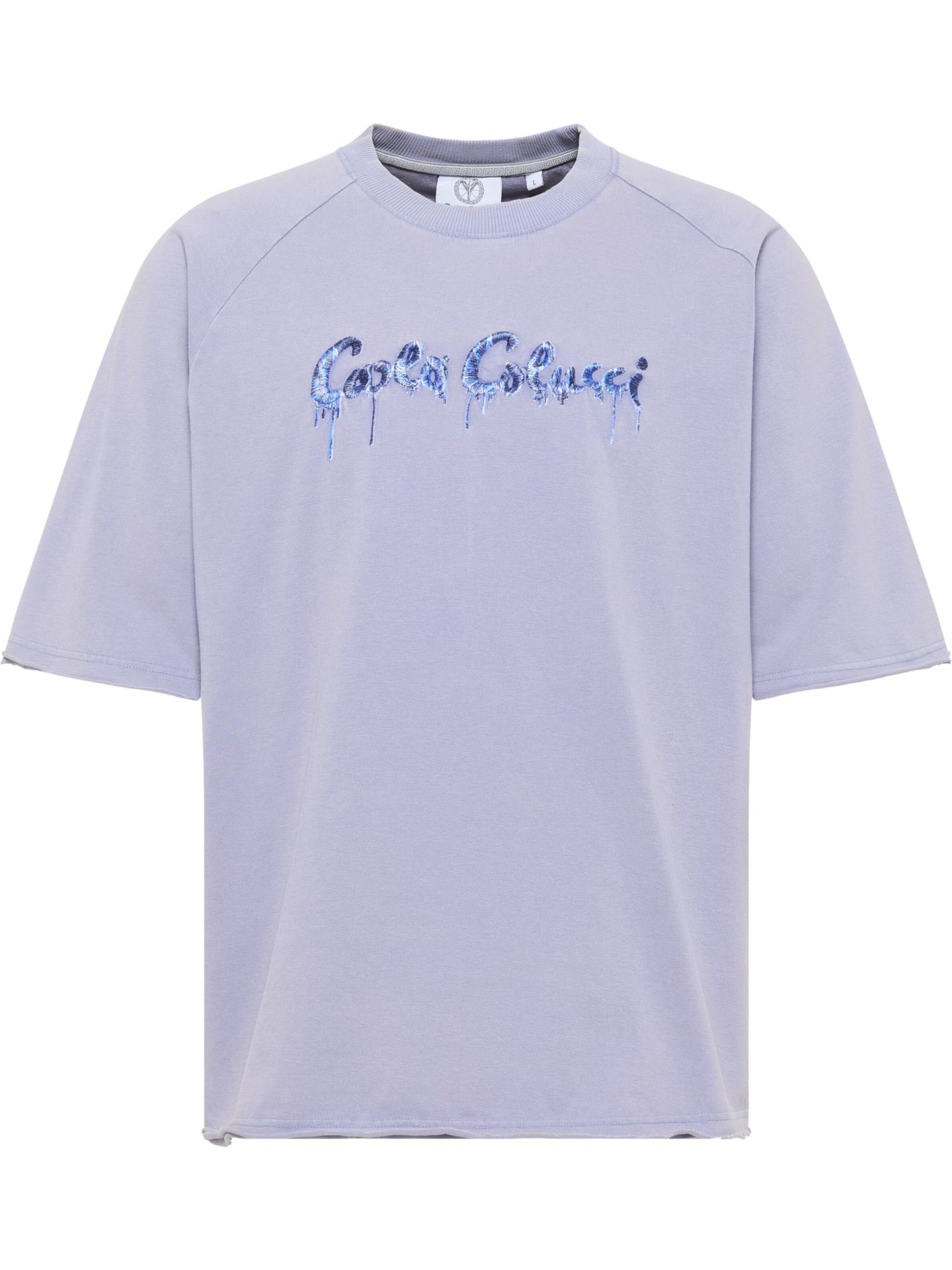 Carlo Colucci Тениска 'Elzenbaum' в лилав: отпред
