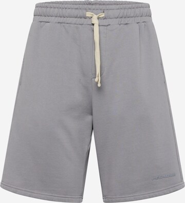 Pegador Regular Trousers in Grey: front