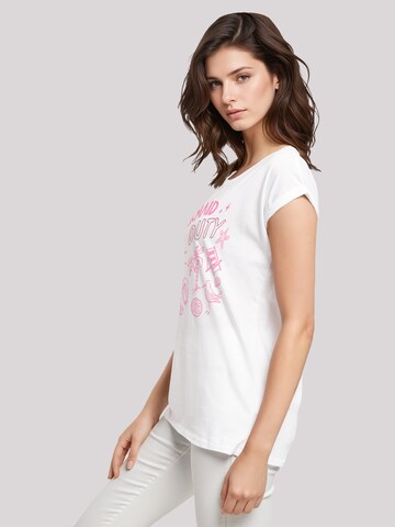 T-shirt 'Mermaid Of Duty' F4NT4STIC en blanc
