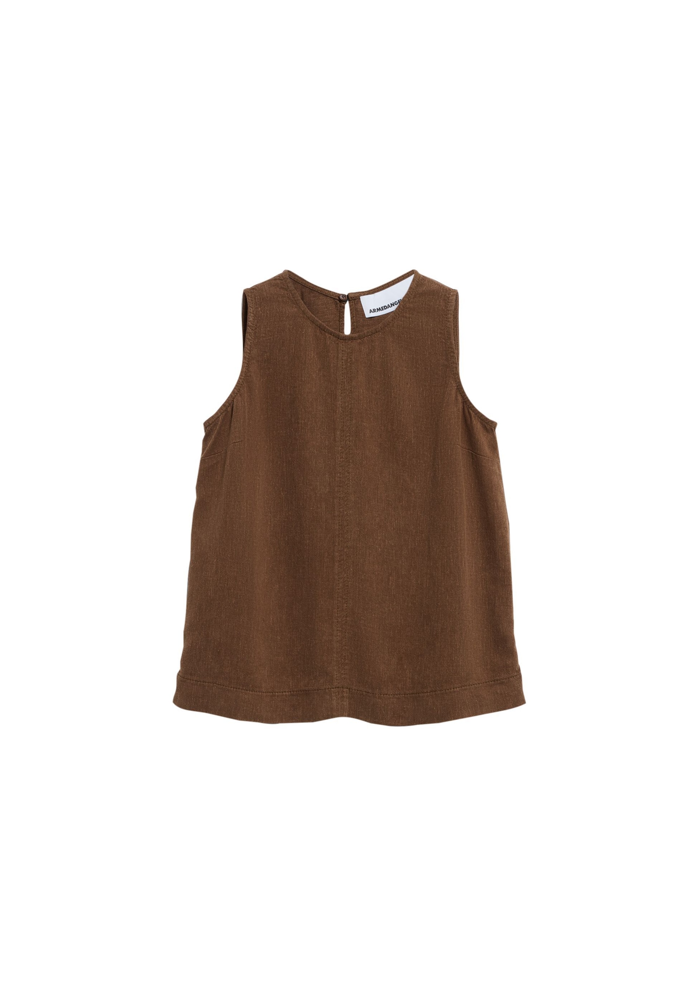 ARMEDANGELS Blouse in Groen: voorkant