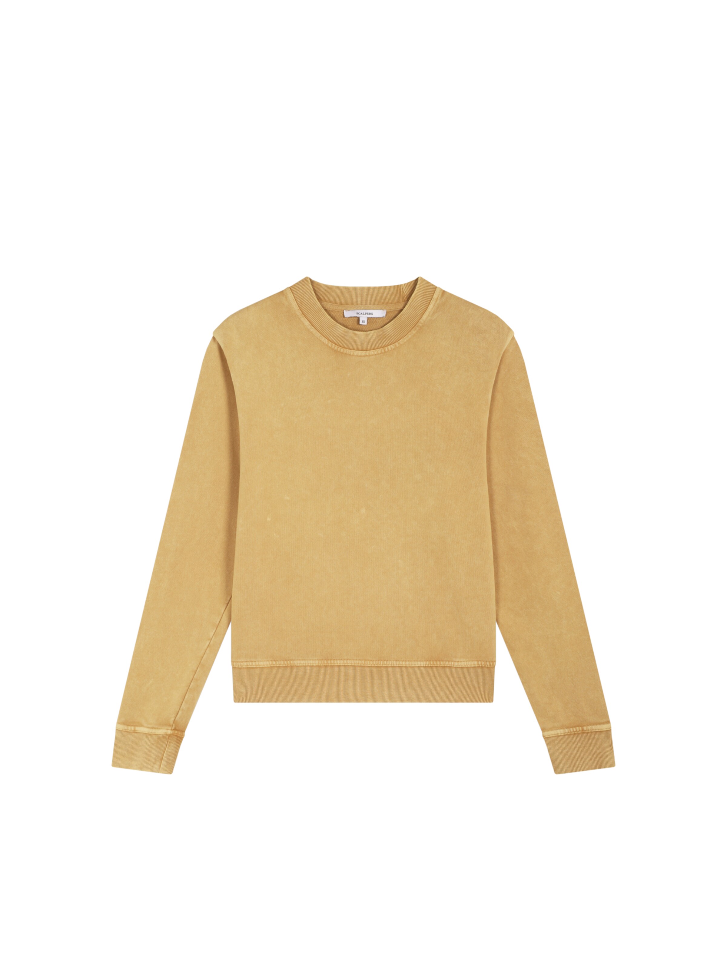 Scalpers Μπλούζα φούτερ ' ' σε κίτρινο: μπροστά