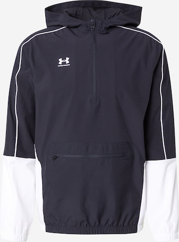 juoda UNDER ARMOUR Sportinė striukė 'Challenger': priekis