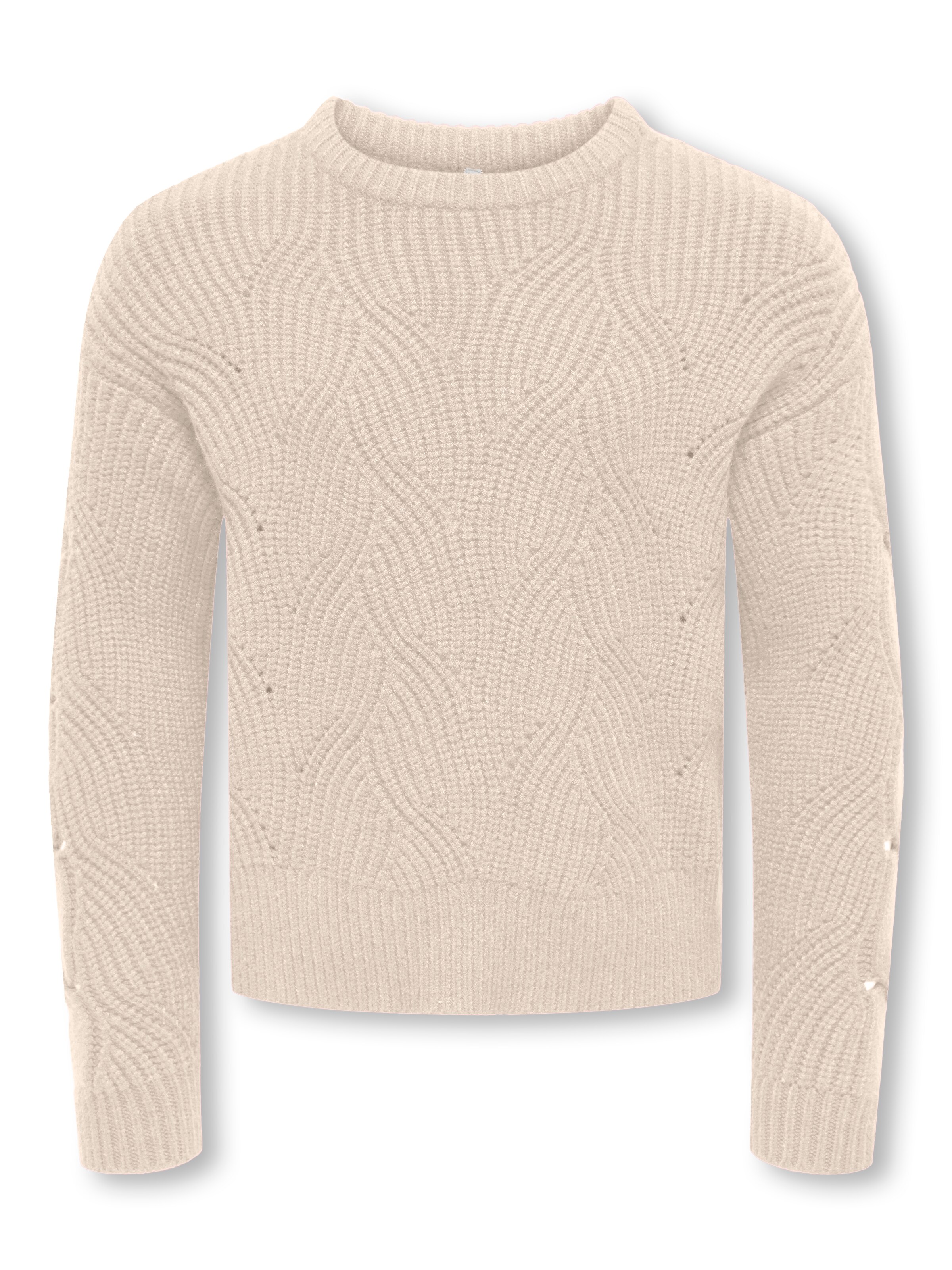 ONLY GIRLS Pullover in Beige: Vorderseite