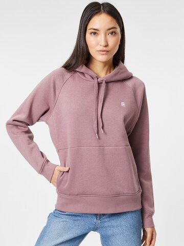 G-Star RAW Sweatshirt 'Premium core 2.0' in Lila: predná strana