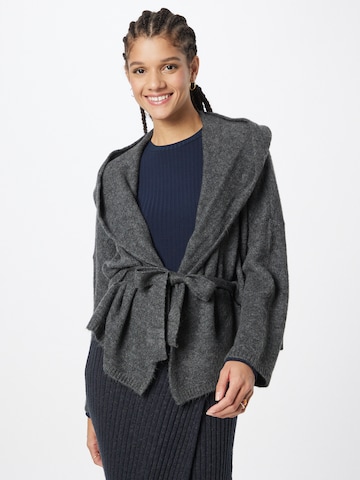 Cardigan Sisley en gris : devant