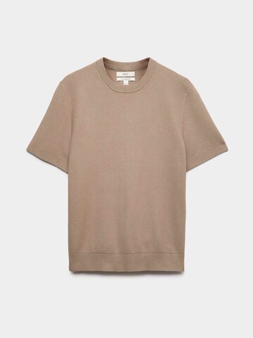 T-Shirt Marks & Spencer en beige : devant
