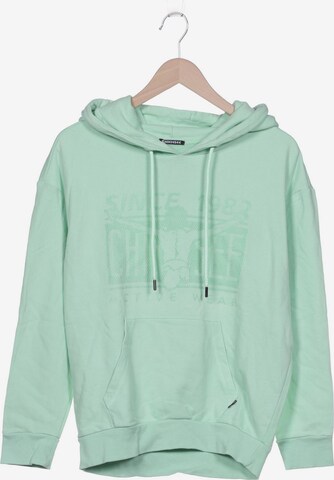 CHIEMSEE Sweatshirt & Zip-Up Hoodie in XS in Green: front