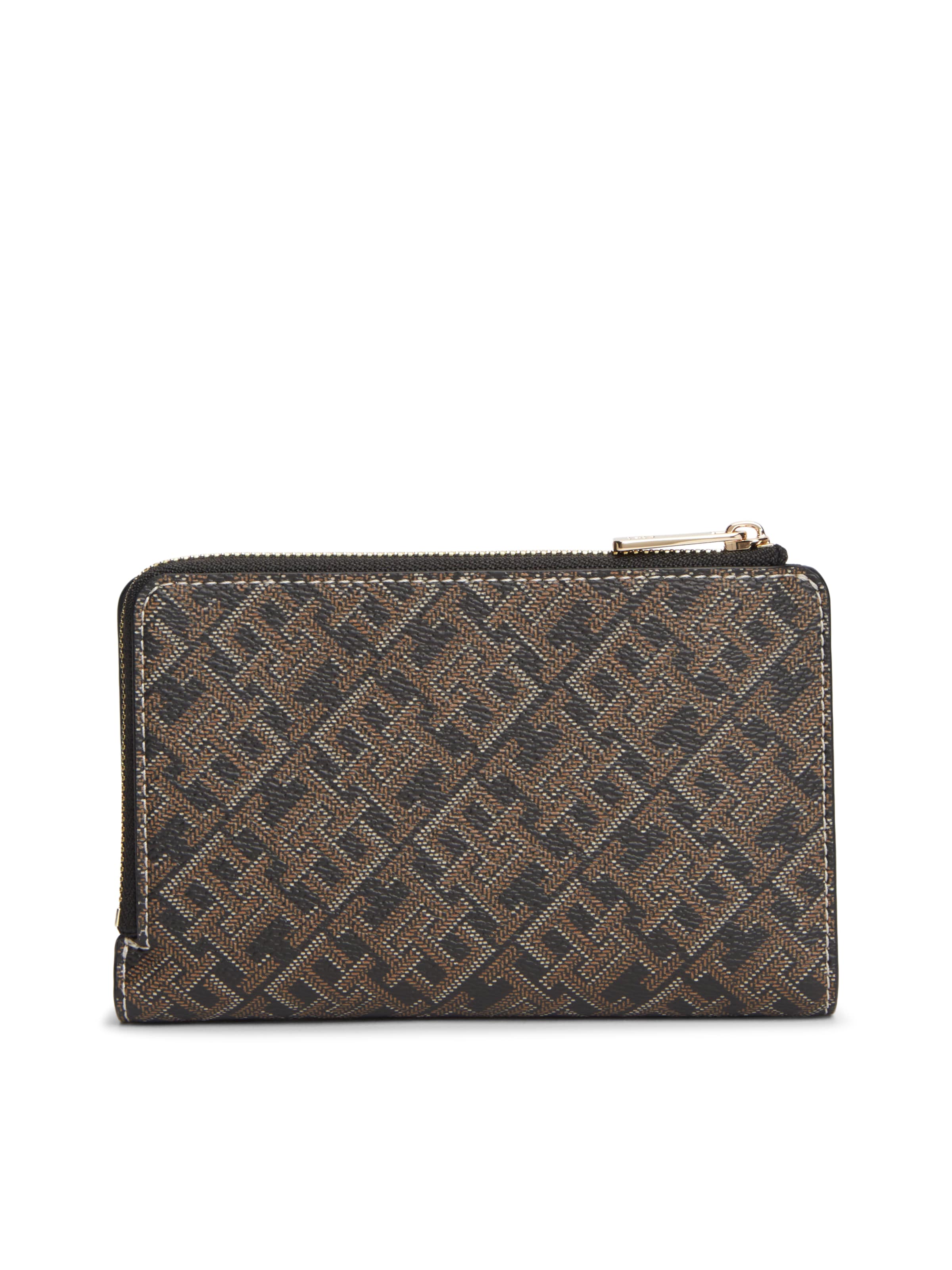 TOMMY HILFIGER Portemonnaie in Schwarz