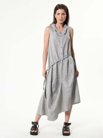Metamorphoza Dress in Grey: front