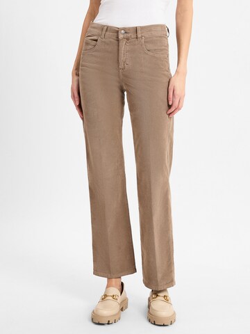 Angels Regular Broek in Beige: voorkant