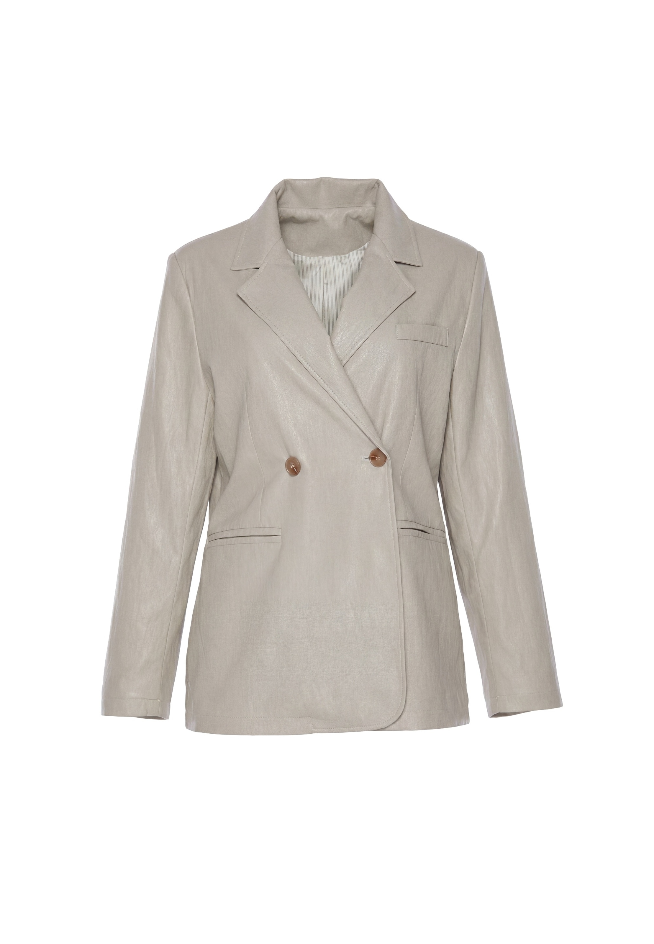 usha BLACK LABEL Blazers in Grijs: voorkant