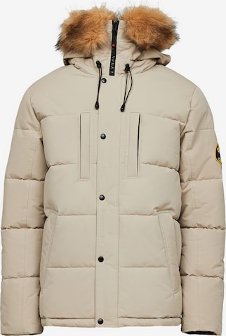 Zavetti Canada Kurtka zimowa 'Oshawa 2.0' w kolorze beżowy: przód
