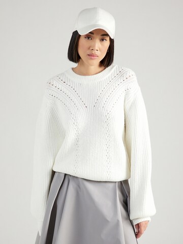Neo Noir Pullover i hvid