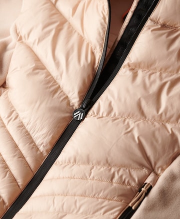Jachetă  fleece 'Storm' de la Superdry pe bej