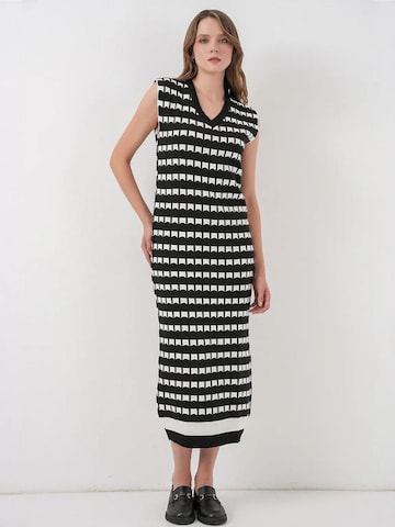 Robes en maille 'Strickkleider' Bigdart en noir