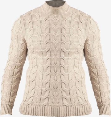 Jacey Quinn Neulepaita 'Summit' värissä beige: etupuoli