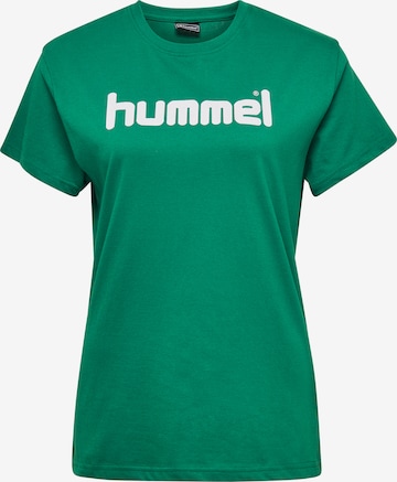 Hummel Футболка в Зеленый: спереди