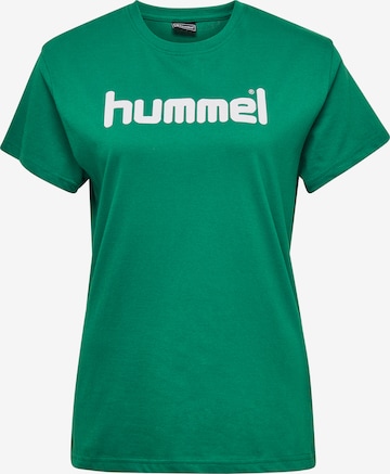Hummel Trainingsshirt in Grün: front
