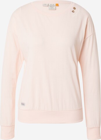 Sweat-shirt 'NEREA' Ragwear en rose : devant