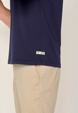 GREENBOMB Shirt 'Bike Mikkel' in Blauw