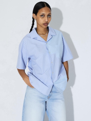 Dr. Denim Shirt 'Mile' in Blauw