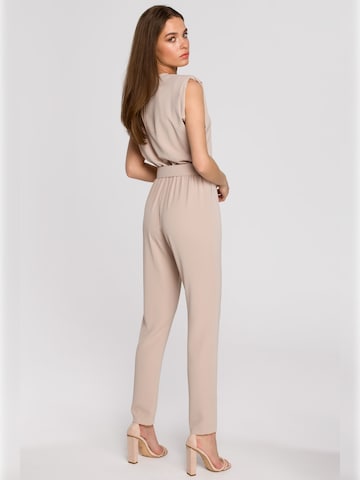 Stylove - Jumpsuit 'S259' en beige