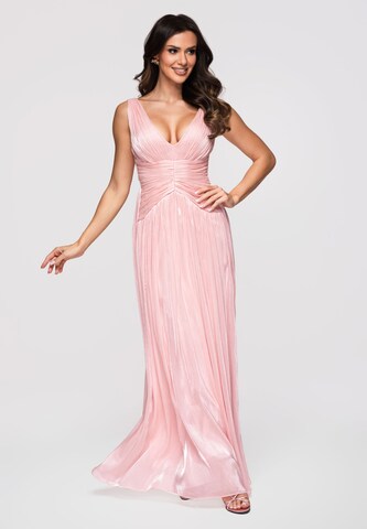 Ombre Abendkleid in Pink
