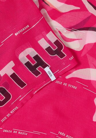 CECIL Tube Scarf in Pink