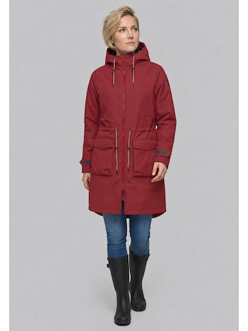 Derbe Performance Jacket 'Phoebholm Dog' in Red