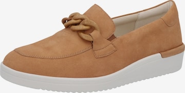 SOLIDUS Classic Flats 'Kathy' in Brown: front