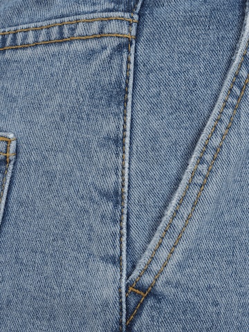 OBJECT Tall Regular Jeans 'OBJPENNY' in Blauw