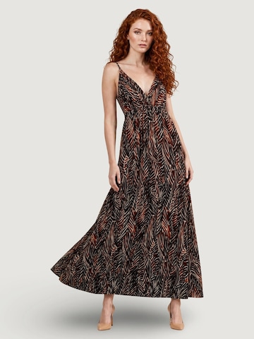 I AM Dress 'Abito Viscosa Floreale 26231' in Brown: front