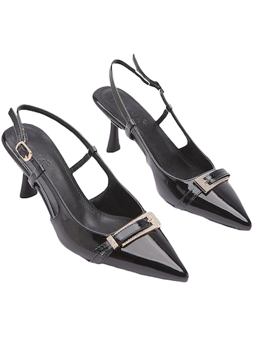 Limoya Slingpumps 'Mina'‌‌‌‌ in Schwarz: Vorderseite