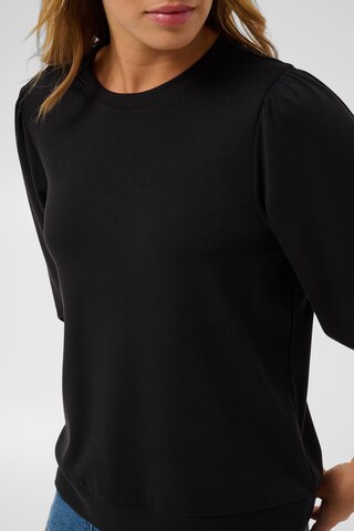 Kaffe - Sweatshirt 'Annie' em preto