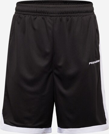 Pegador Regular Pants in Black: front