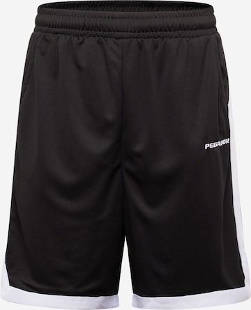 Pegador Regular Trousers in Black: front