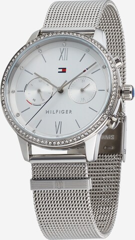 TOMMY HILFIGER Analoog horloge 'Blake' in Zilver: voorkant