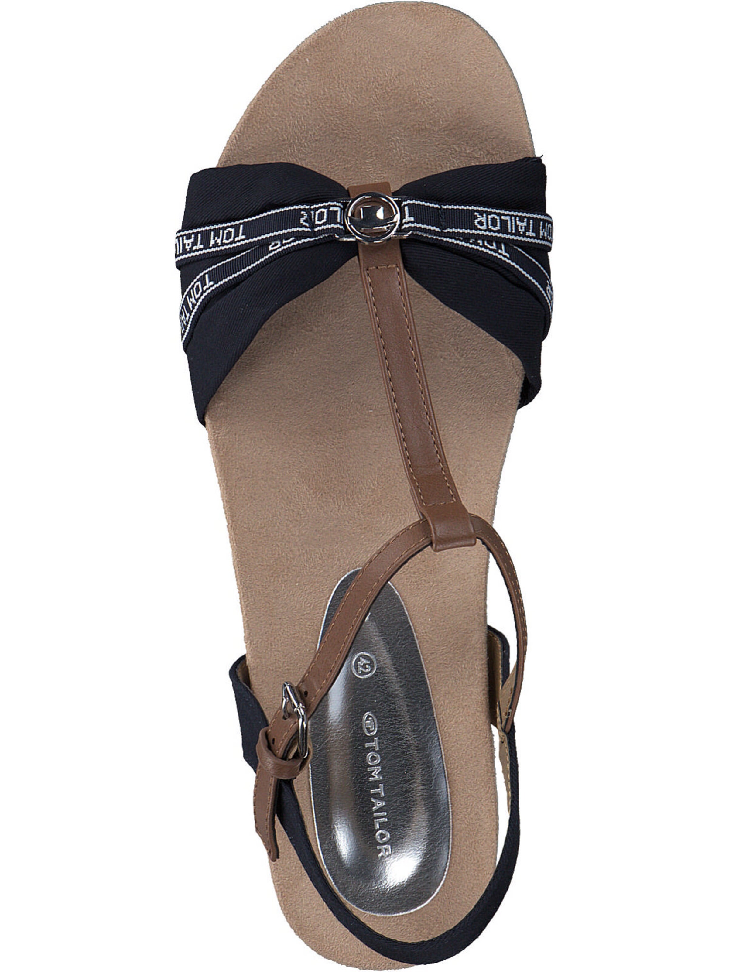 TOM TAILOR Sandale in Blau