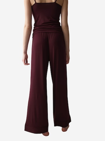 Pantalon de pyjama ' Red Label Amourette ' TRIUMPH en rouge