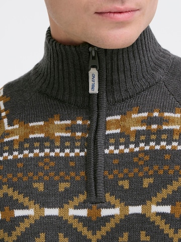 BLEND Weihnachtspullover ' BHNilo ' in Grau