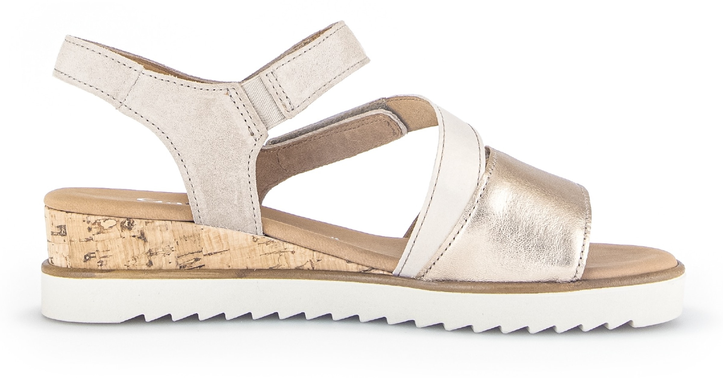 GABOR Sandalen met riem in Beige