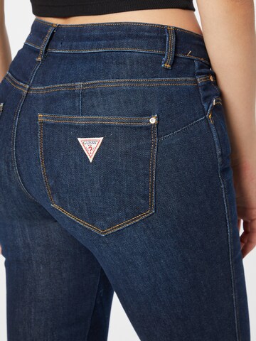 GUESS Skinny Jeans 'CURVE X' in Blauw