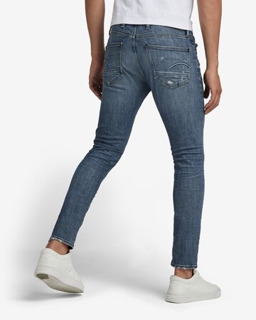 G-Star RAW Skinny Jeans 'Revend' in Blau