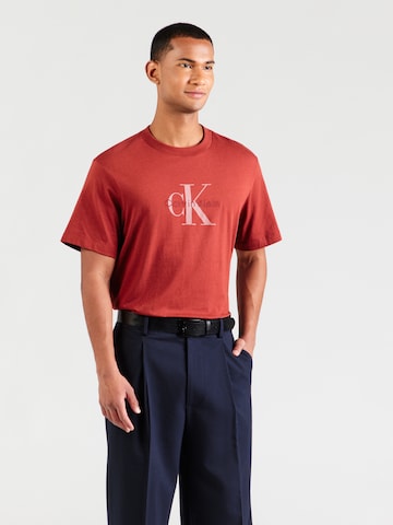 Calvin Klein Jeans Shirt 'Hero' in Red: front