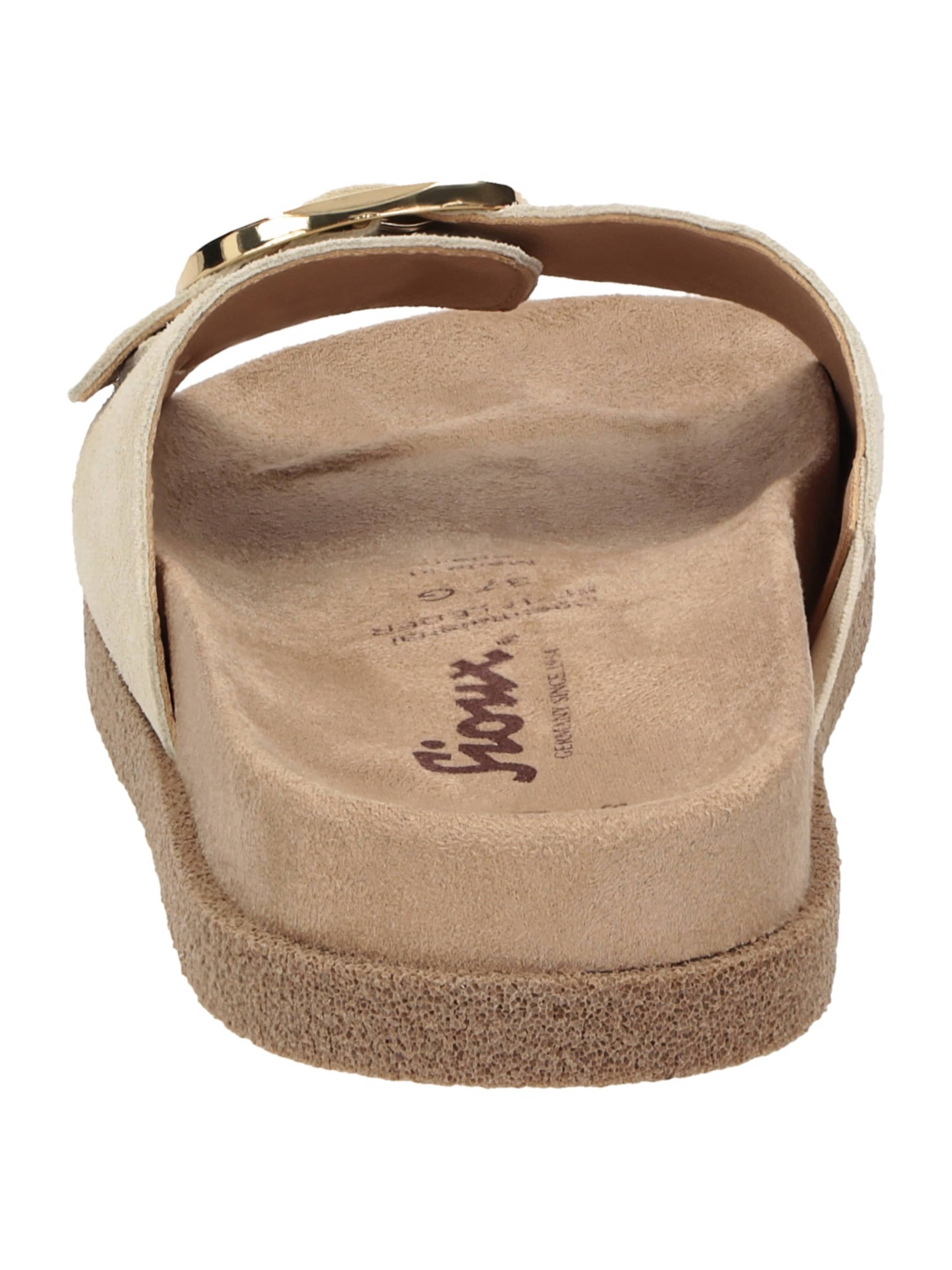 SIOUX Mules 'Yumidera-700' in Beige